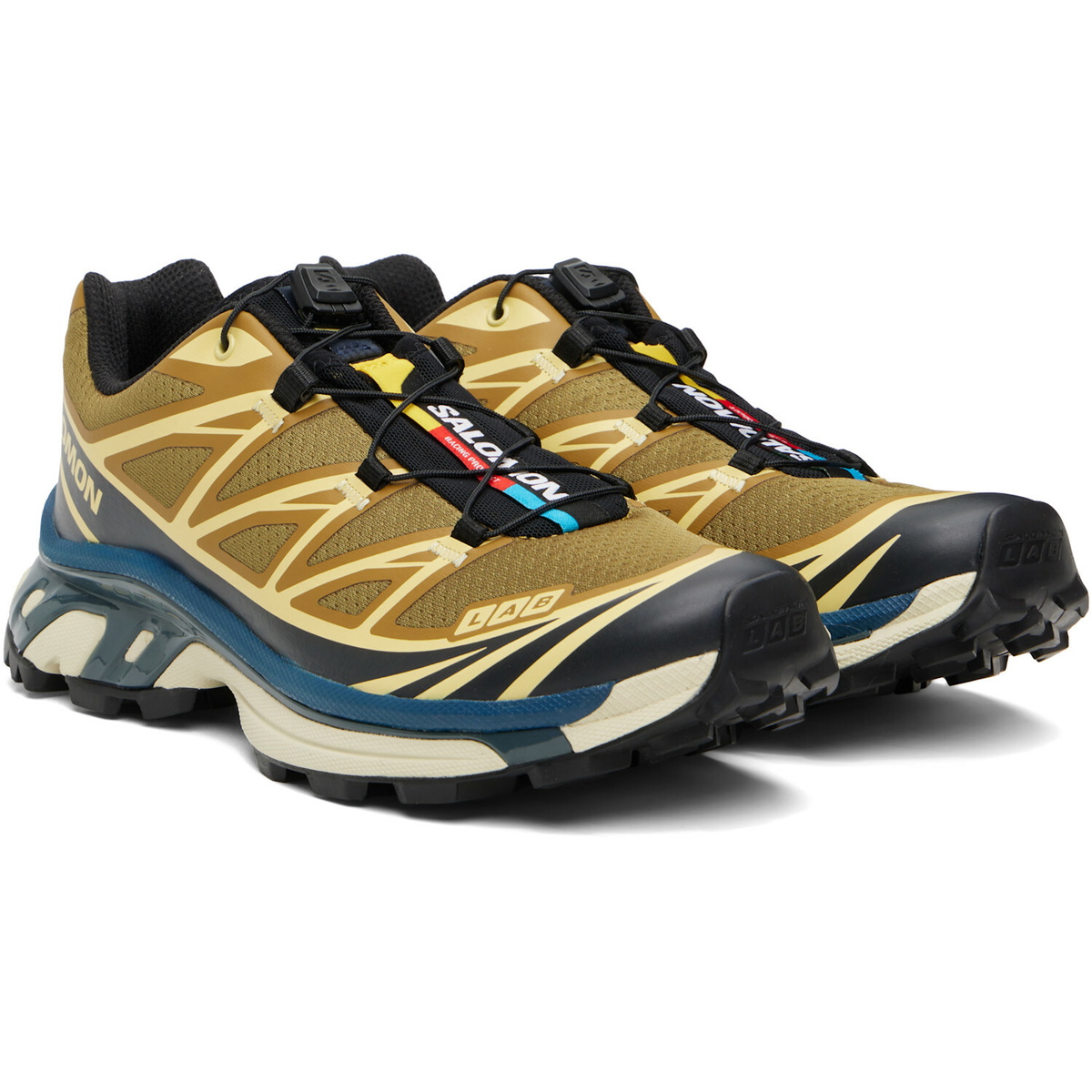 Salomon Khaki XT-6 Sneakers
