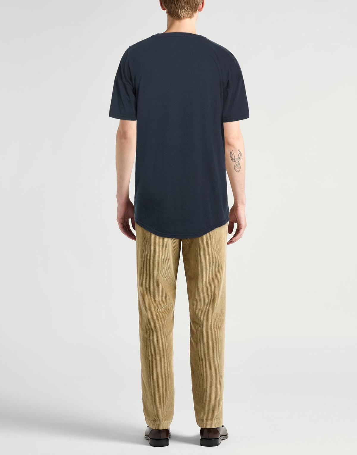 Crossley Mens T-shirt in Midnight blue