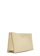 Metier Ease Leather Clutch - Cream - One Size