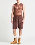Rick Owens Mens Sweater in Brown