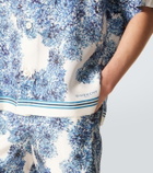 Givenchy Couture Seam silk twill bowling shirt