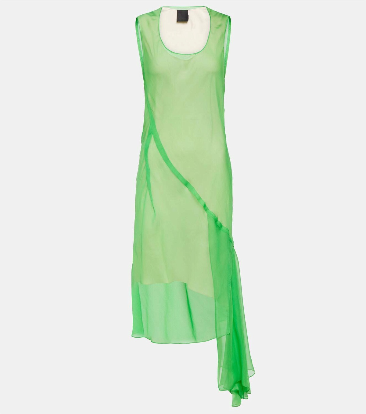 Givenchy Ruffled silk midi dress