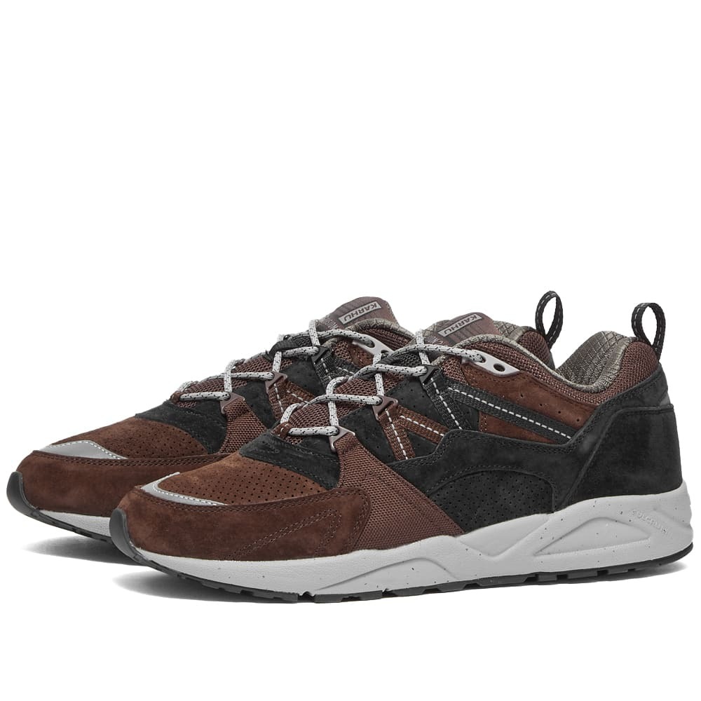 Karhu Men's Fusion 2.0 Sneakers in Jet Black/Java Karhu