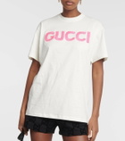 Gucci Logo embroidered cotton T-shirt