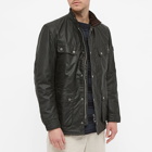 Barbour Men's International Duke Wax Jacket in Sage