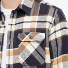 Barbour Men's Mountain Tailored Check Shirt in Navy