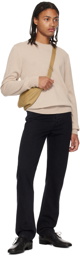 The Row Beige Benji Sweater