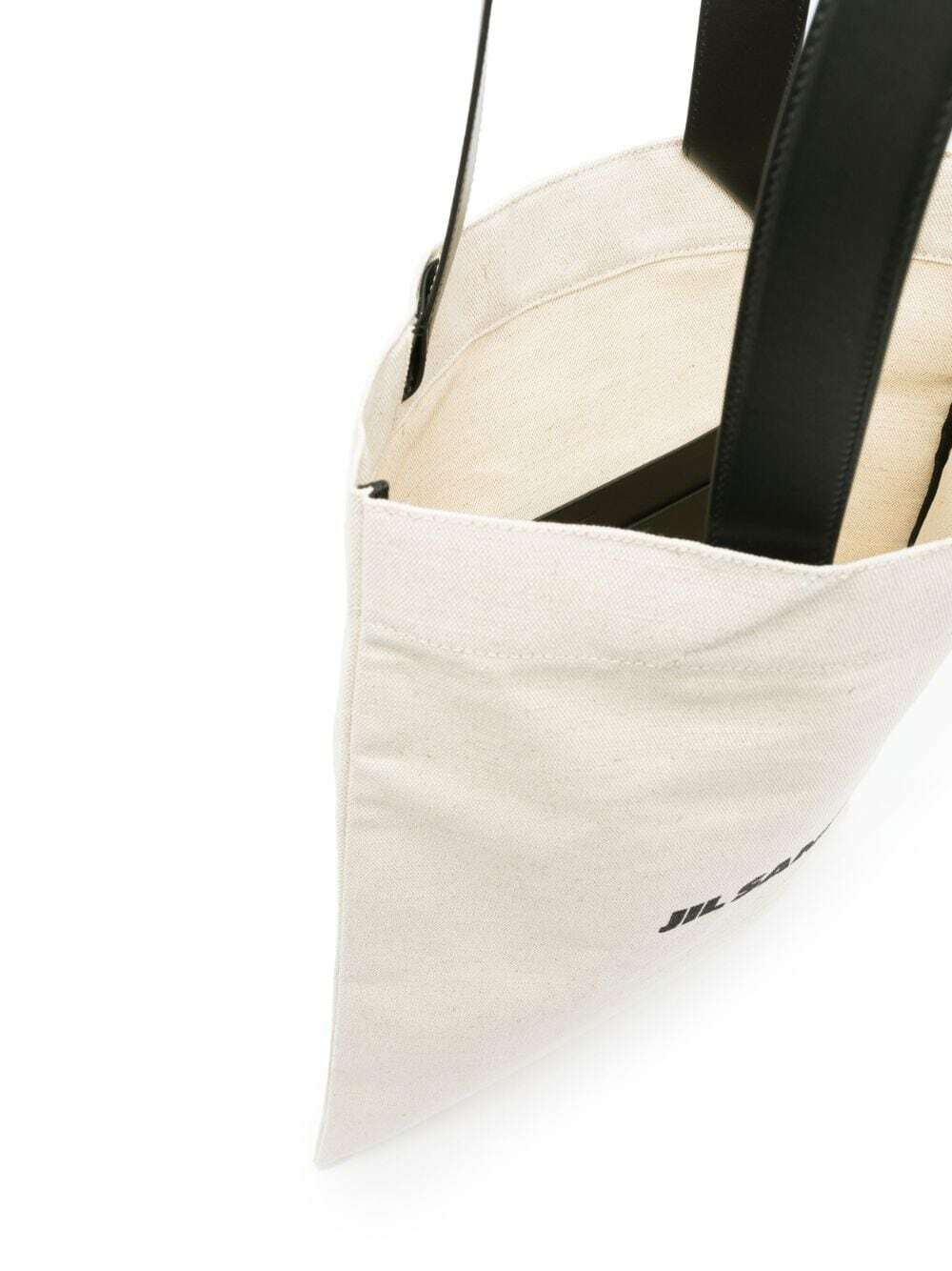 JIL SANDER - Book Tote Linen Shopping Bag Jil Sander