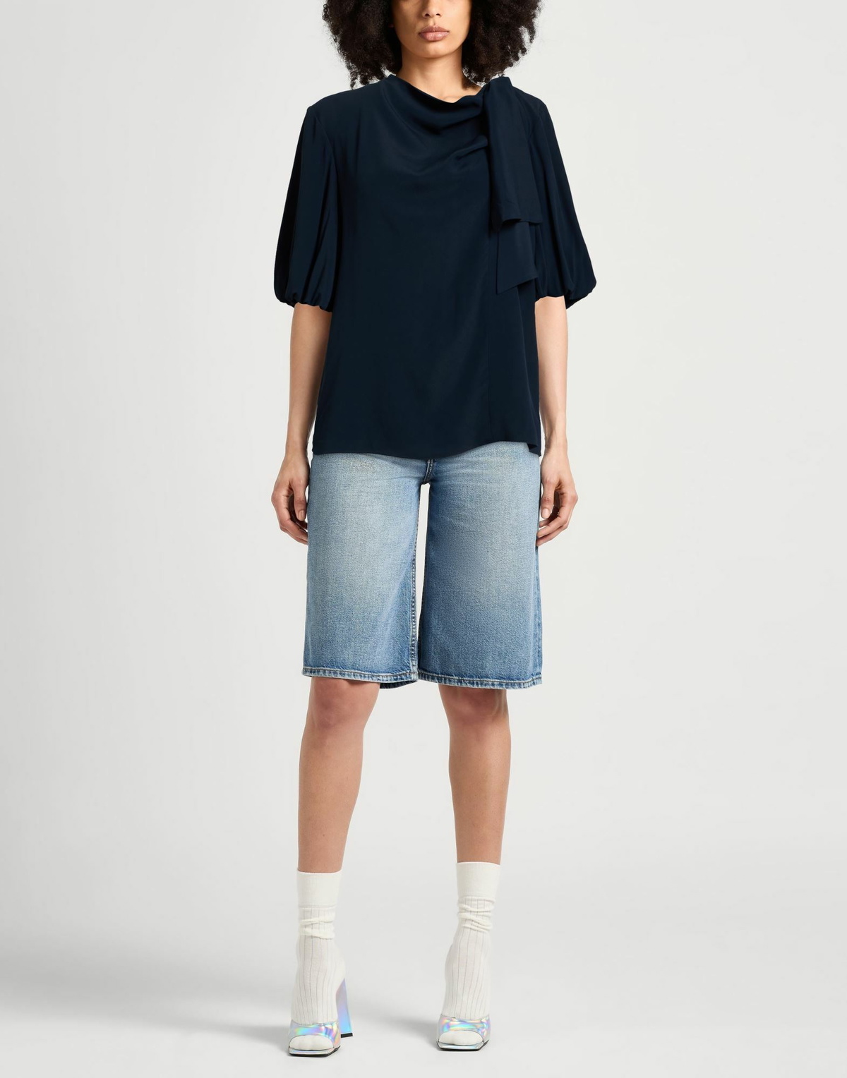 Erdem Womens Top in Navy