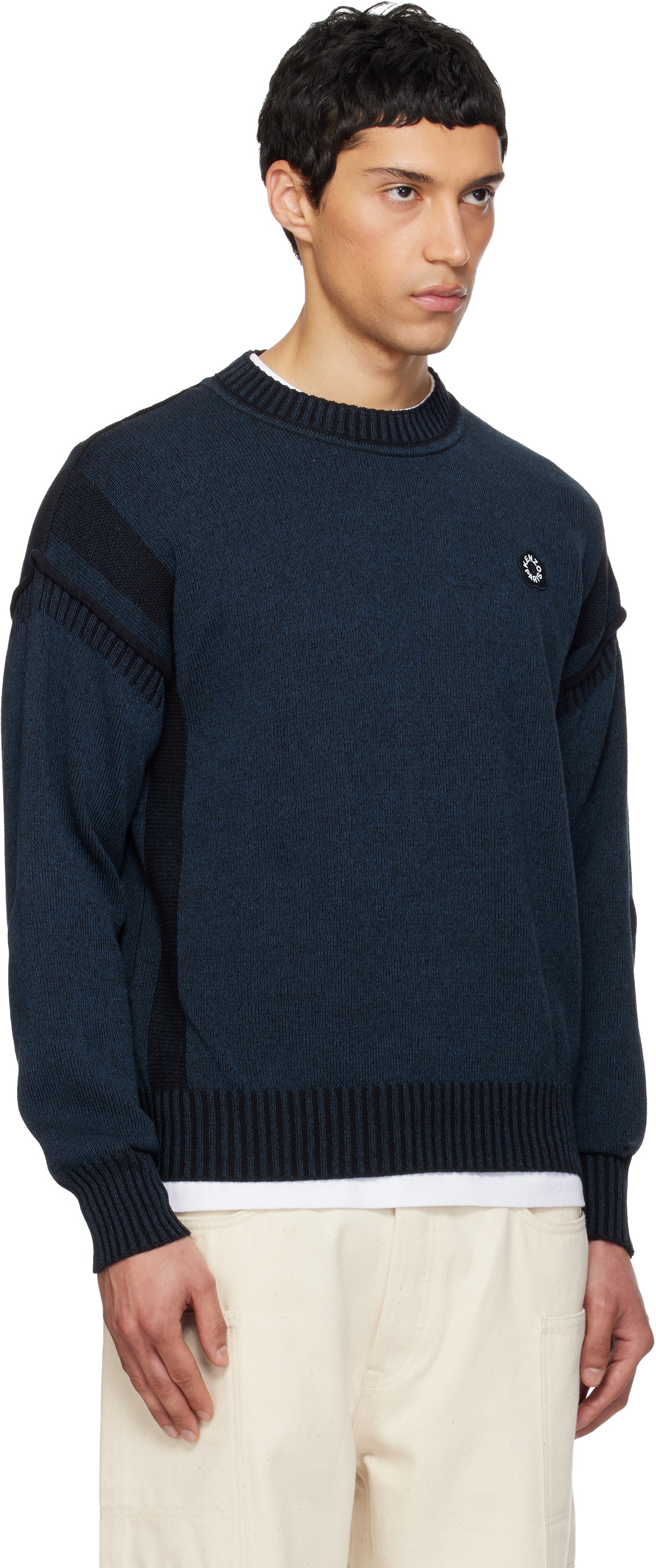 Kenzo Navy Kenzo Paris 'Boke Flower 2.0' Sweater