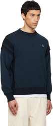 Kenzo Navy Kenzo Paris 'Boke Flower 2.0' Sweater