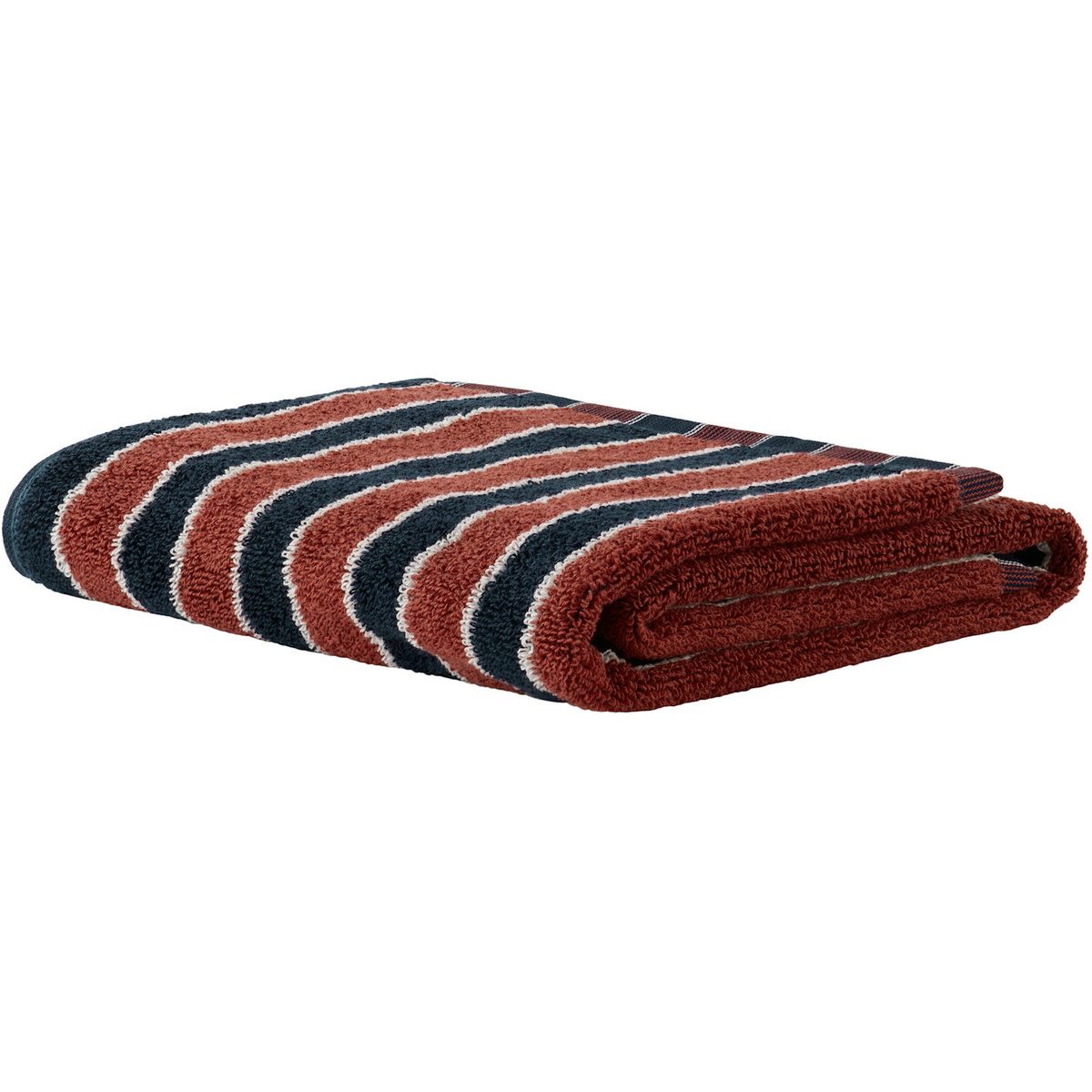 Autumn Sonata Burgundy & Navy Helena Hand Towel