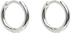 Hatton Labs Silver Small Hoop Earrings