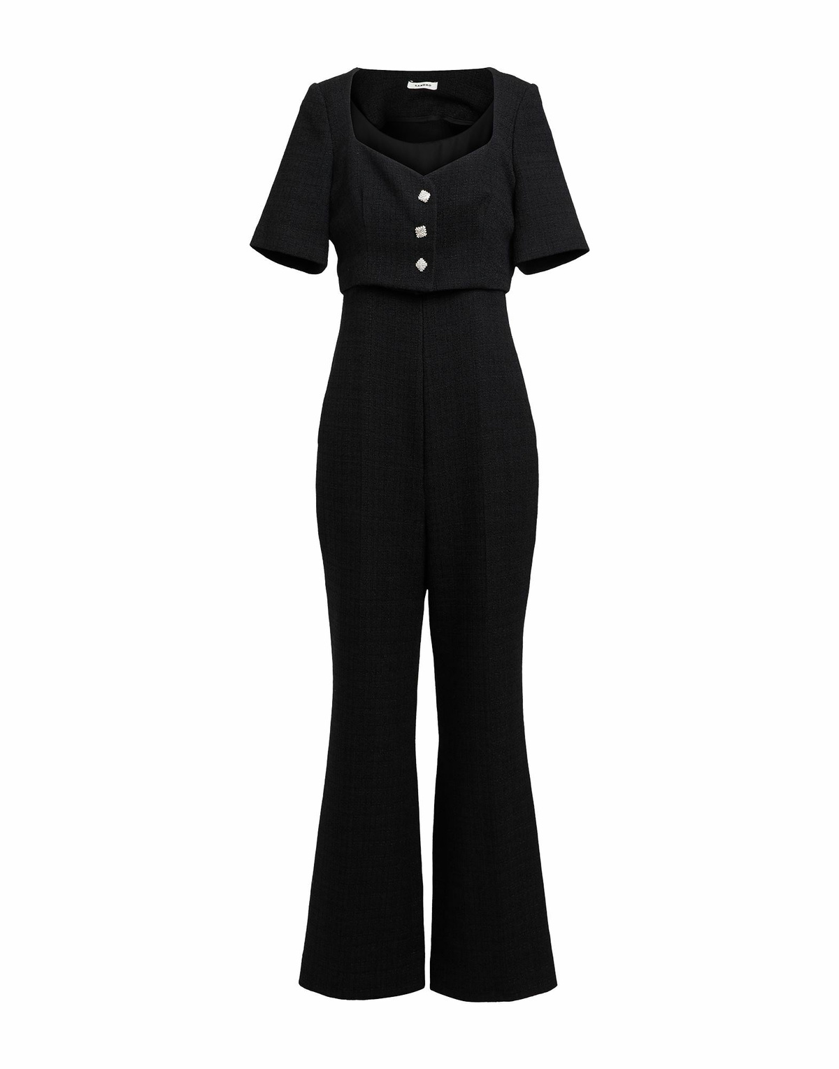 Sandro Womens Jumpsuit in Black