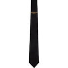 Gucci Black Sartorial Label Underknot Tie