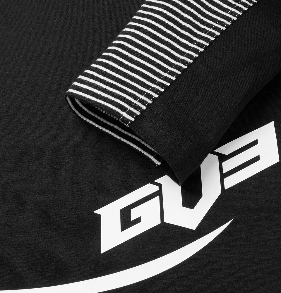 Givenchy - Printed Cotton-Jersey T-Shirt - Men - Black