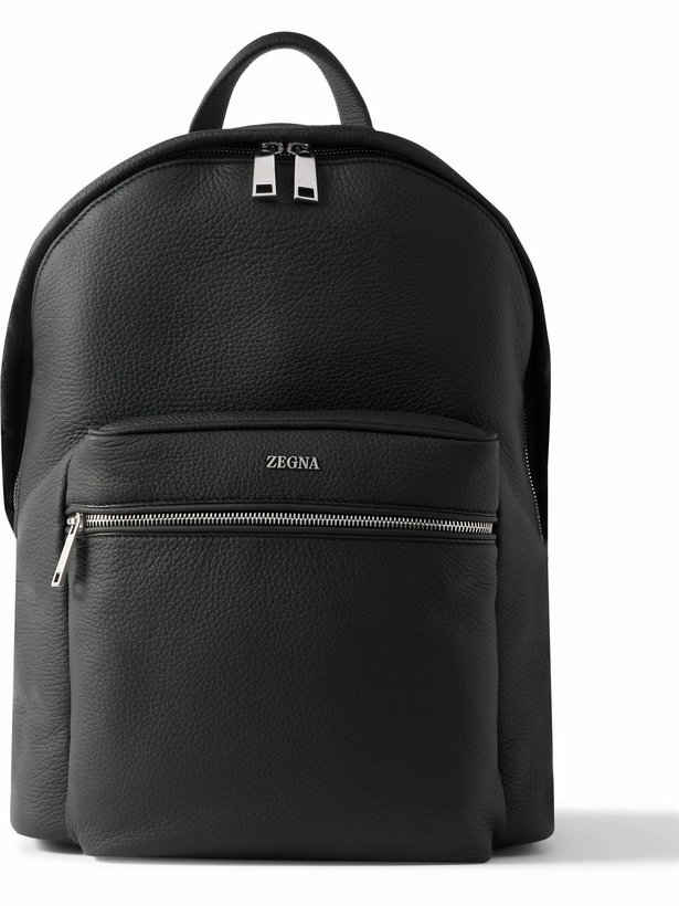 Photo: Zegna - Full-Grain Leather Backpack