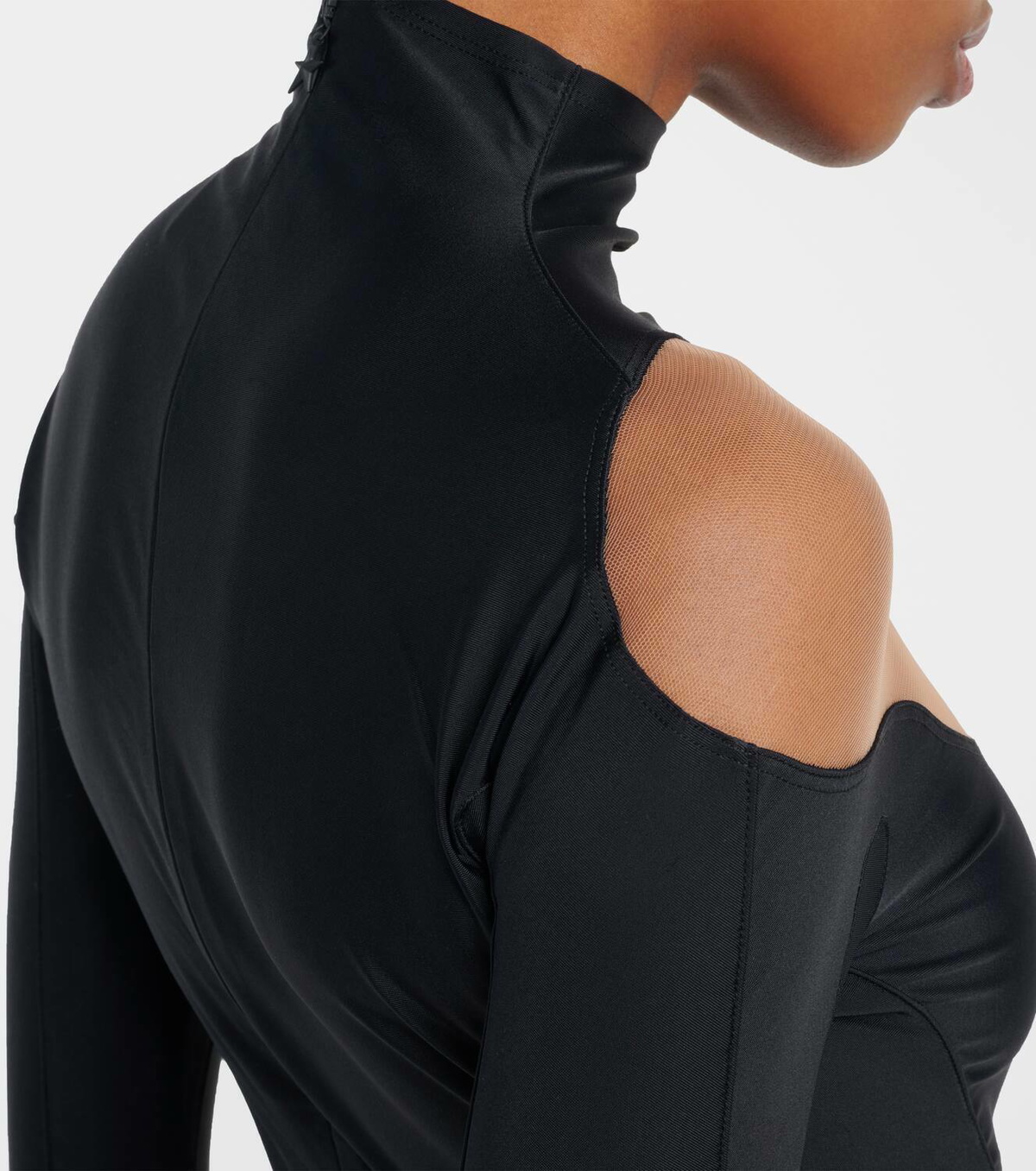 Mugler Cutout Bodysuit Mugler