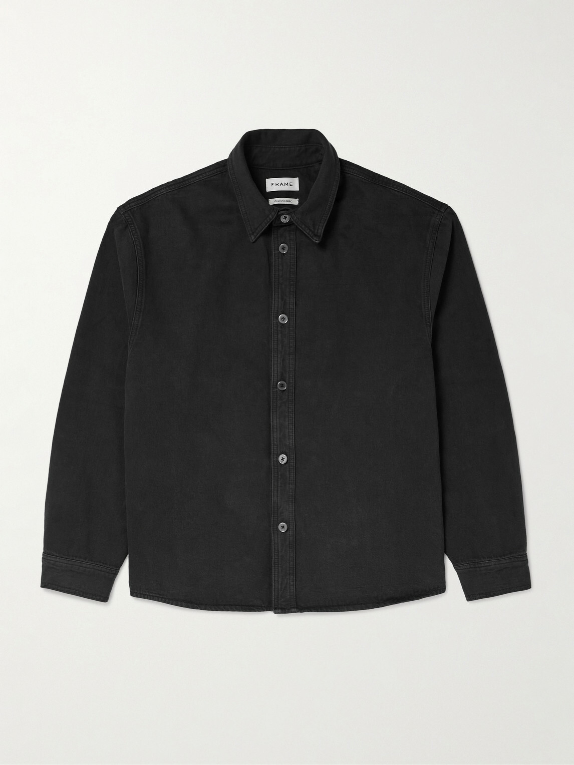 FRAME - Denim Overshirt - Black