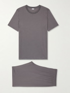 Zimmerli - Sea Island Cotton-Jersey Pyjama Set - Brown