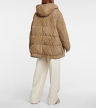 Brunello Cucinelli - Suede puffer jacket