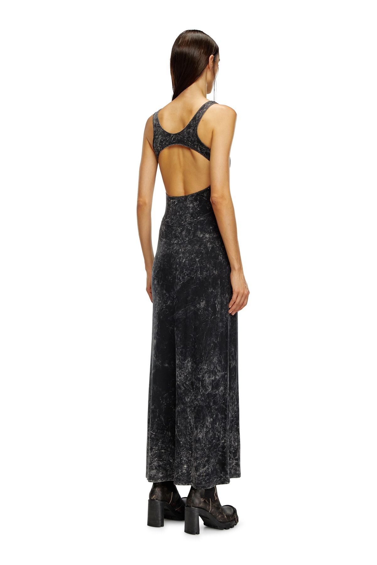 knee length dresses for ladies Diesel Black D-Critic Midi Dress main image 1