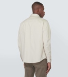 Zegna Cotton-blend overshirt