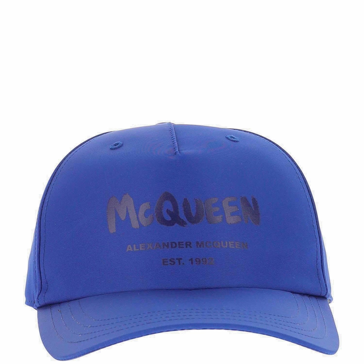 Alexander Mcqueen Varsity Logo And Skull Baseball Cap