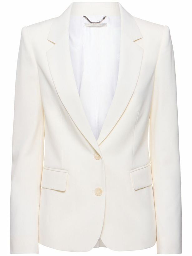 Photo: STELLA MCCARTNEY Tailored Wool Blend Single Breast Jacket