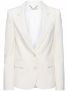 STELLA MCCARTNEY Tailored Wool Blend Single Breast Jacket