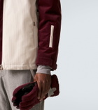 Brunello Cucinelli Hooded cotton corduroy ski jacket