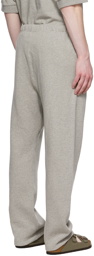 Fear of God ESSENTIALS Gray Cotton Lounge Pants