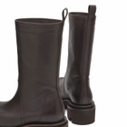 Rick Owens Women's Bogun Calf Boots in Dark Dust