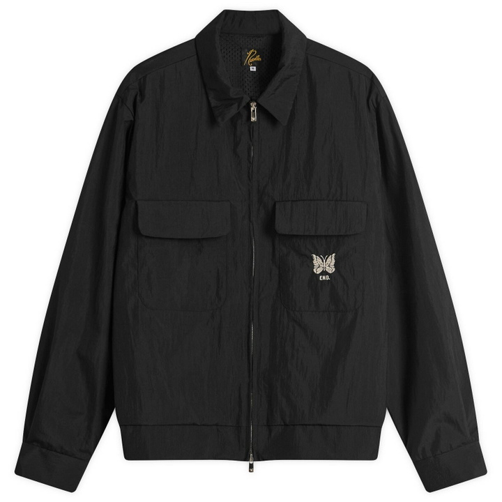 Photo: END. x Needles Sport Jacket in Black