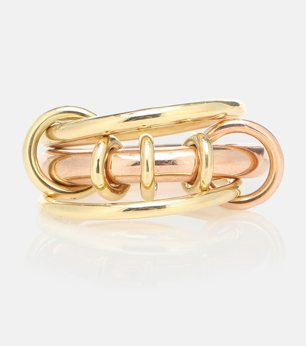 Spinelli Kilcollin - Gemini 18kt yellow and rose gold ring