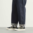 Stepney Workers Club Men's Dellow Shroomhands Repair Stitch Sneake in Black