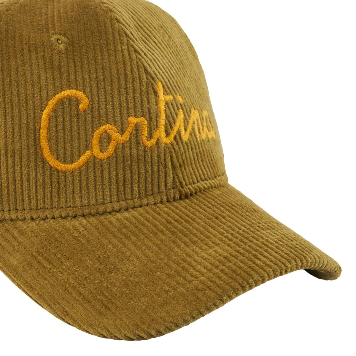 MC2 Saint Barth Baseball Corduroy Cap With Cortina Embroidery