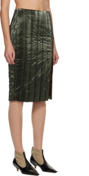Nicklas Skovgaard SSENSE Exclusive Green Josephine Midi Skirt