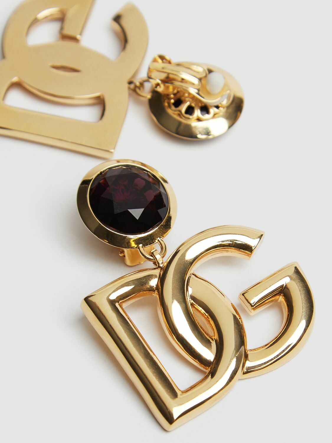 DOLCE & GABBANA Logo Clip-on Earrings