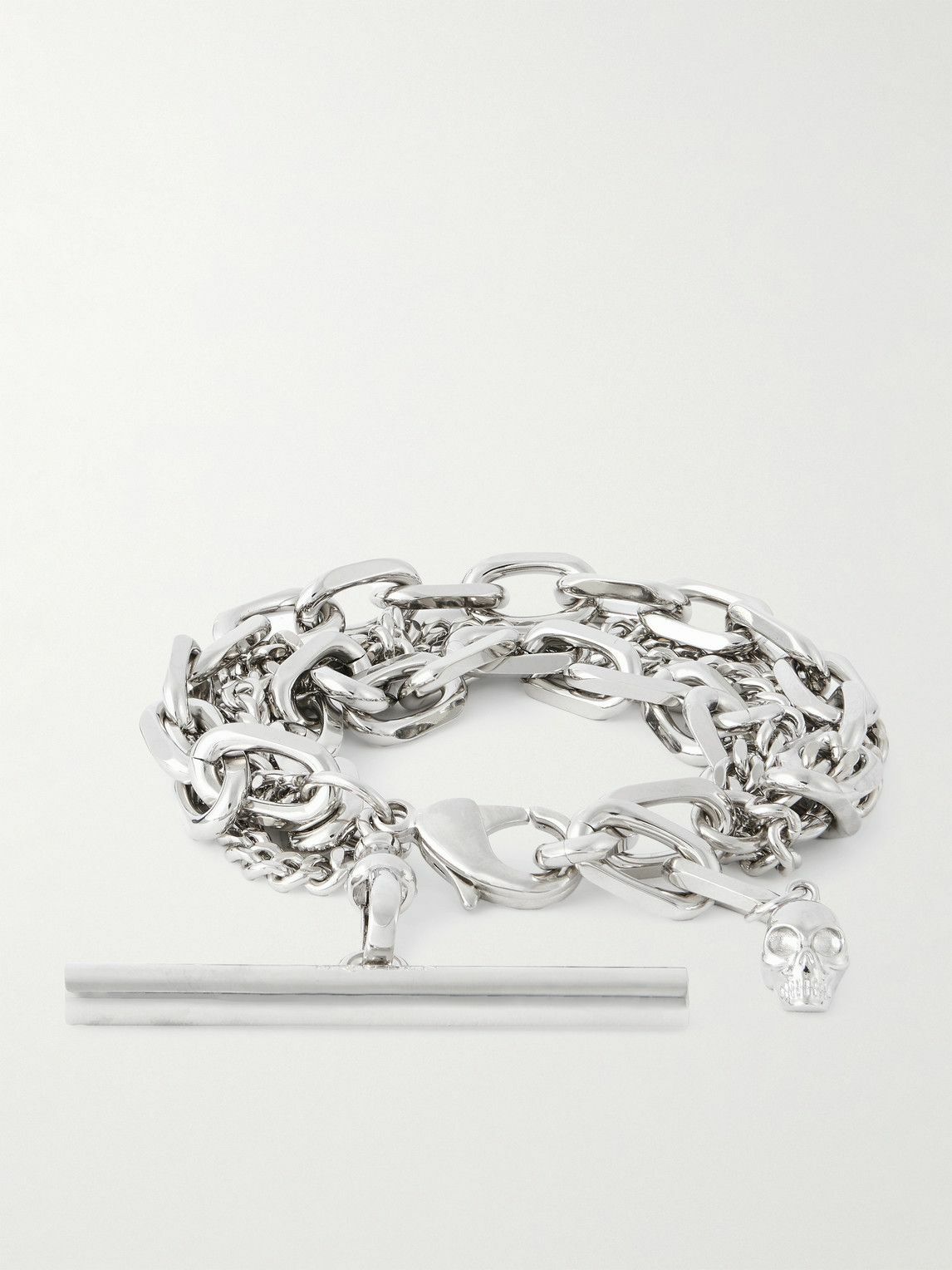 McQueen - Sling Palladium-Plated Bracelet