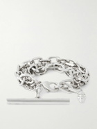 McQueen - Sling Palladium-Plated Bracelet
