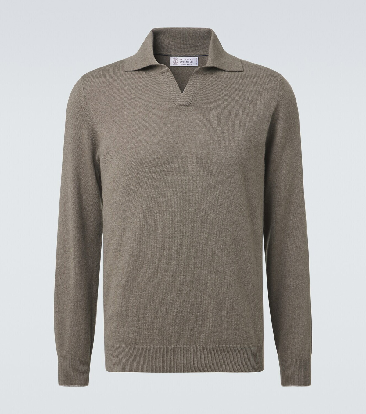 Brunello Cucinelli Cashmere polo sweater