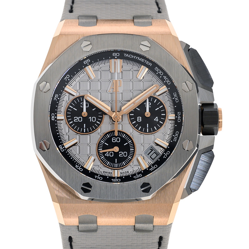 Audemars Piguet Royal Oak Offshore Chronograph Automatic Grey Dial Mens Watch 26420OI.OO.A015VE.01