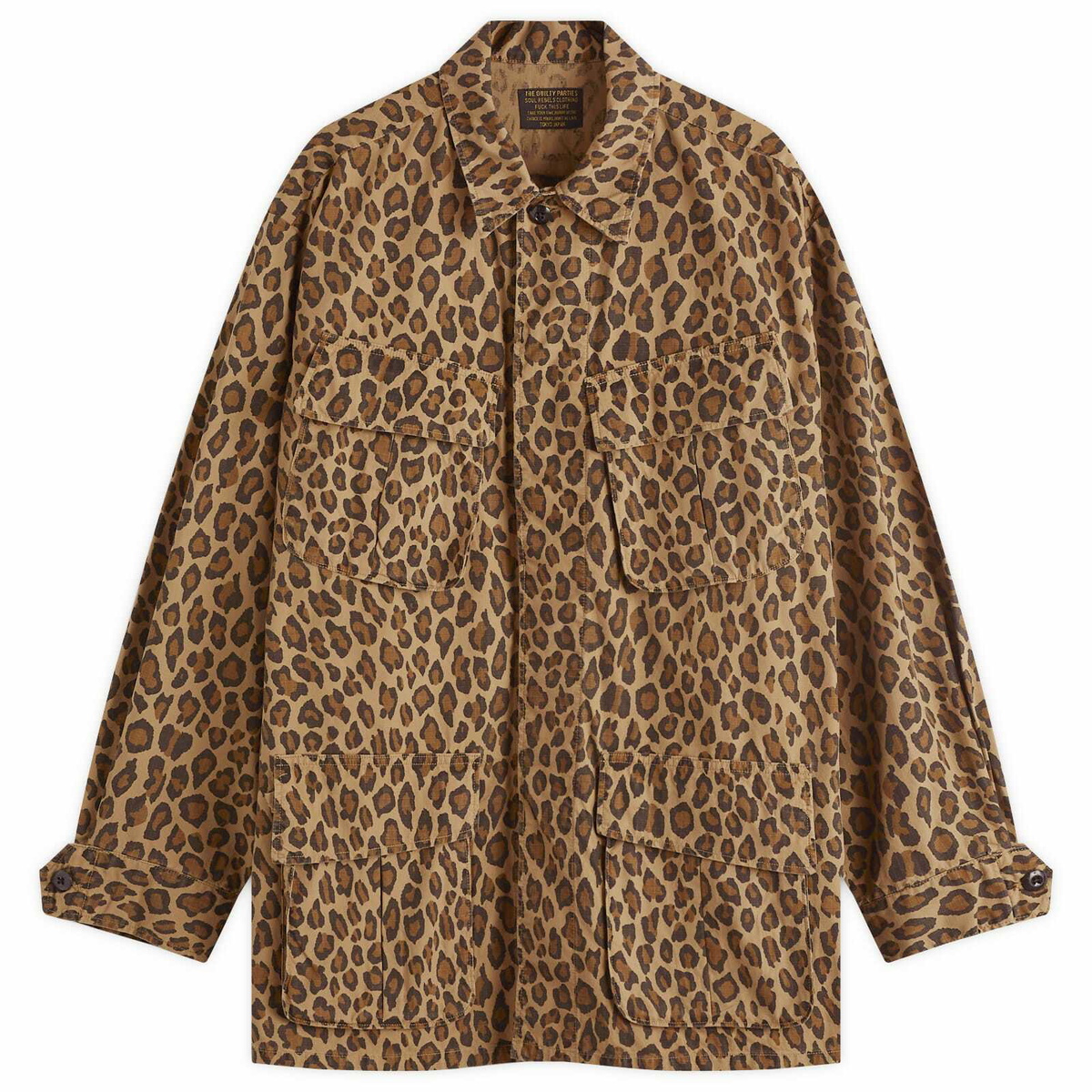 Wacko Maria Wild Bunch Leopard Track Jacket Wacko Maria