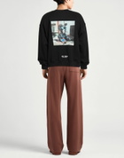 Msgm Mens Sweatshirt in Black