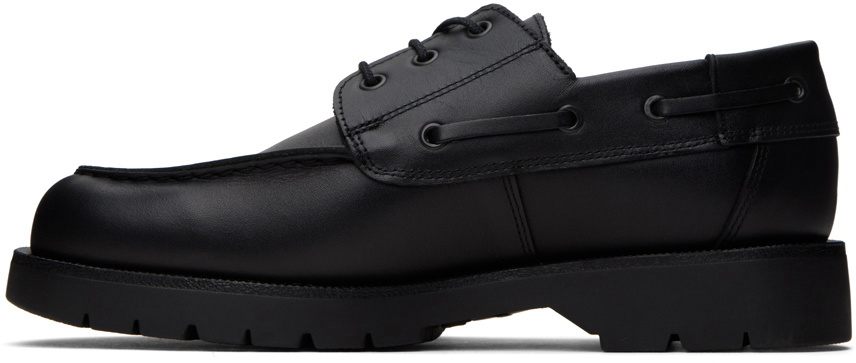Kleman Black Donato Boat Shoes