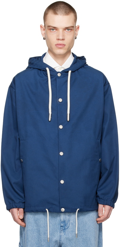 Photo: Emporio Armani Blue Oversized Jacket