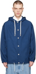 Emporio Armani Blue Oversized Jacket