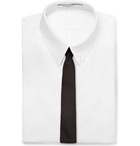 Givenchy - 6.5cm Embroidered Silk-Twill Tie - Black