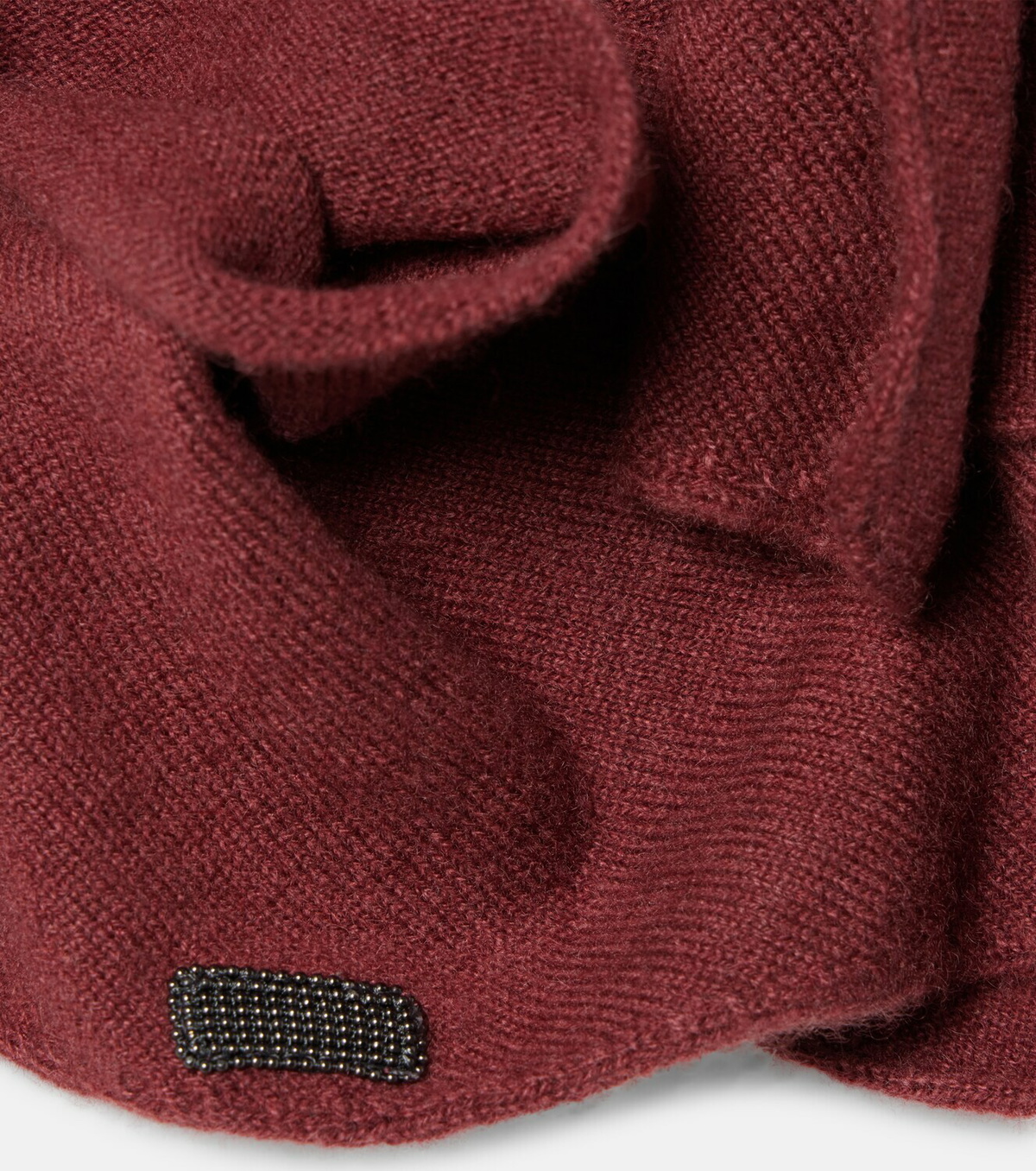 Brunello Cucinelli Monili cashmere scarf